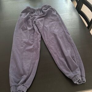 Brandy Melville, navy purple sweatpants only worn twice